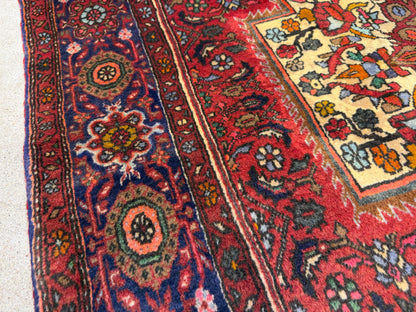 Hand-Knotted Persian Bidjar Gholtogh Rug - 3'8"x6'6"