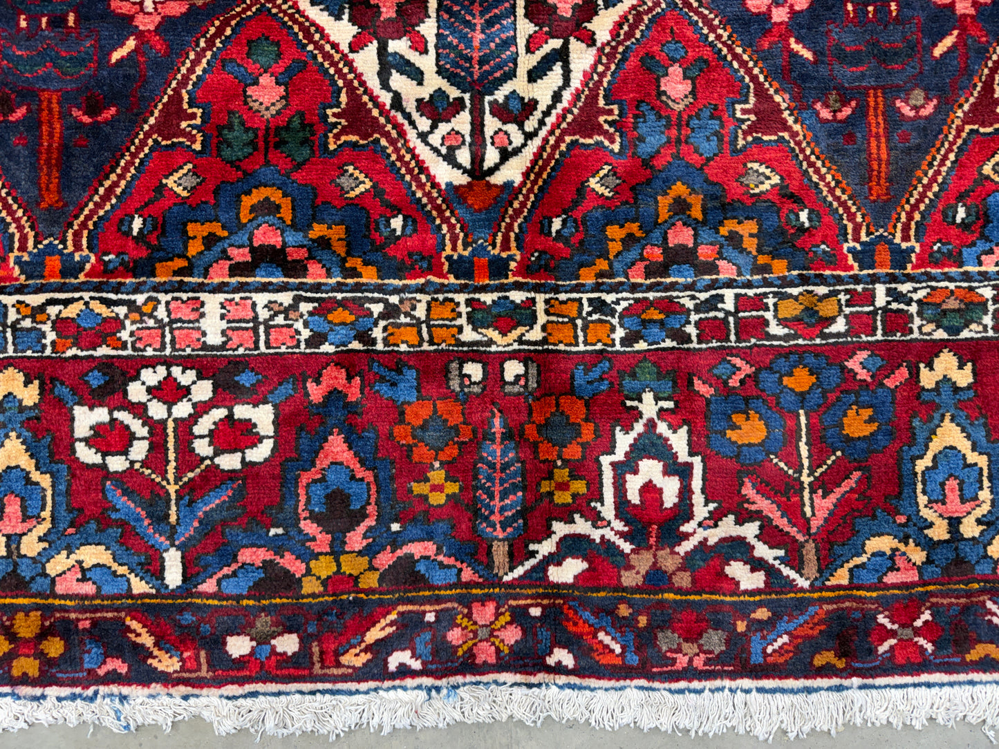 Hand-Knotted Persian Bakhtiari Rug - 10’2”x12’8”