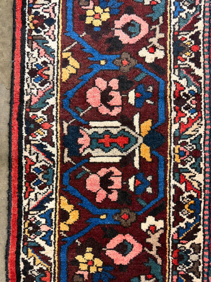Hand-Knotted Persian Bakhtiari Rug - 9’1”x12’