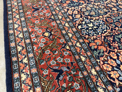 Hand-Knotted Hereke Rug - 6’8”x9’9”