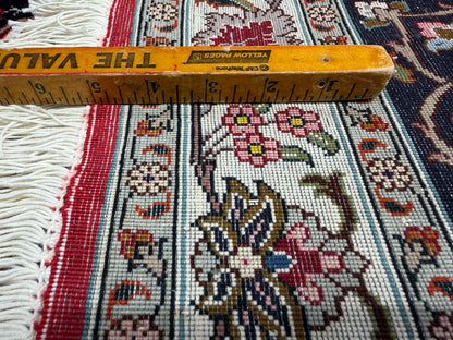 Hand-Knotted 60 Raj Persian Tabriz Rug - 9’9”x13’3”