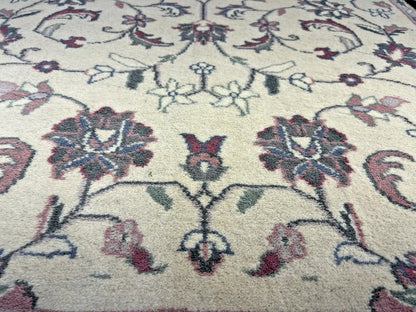 4’1”x6’2” Hand-knotted Wool All-Over Rug - Traditional Oriental Carpet