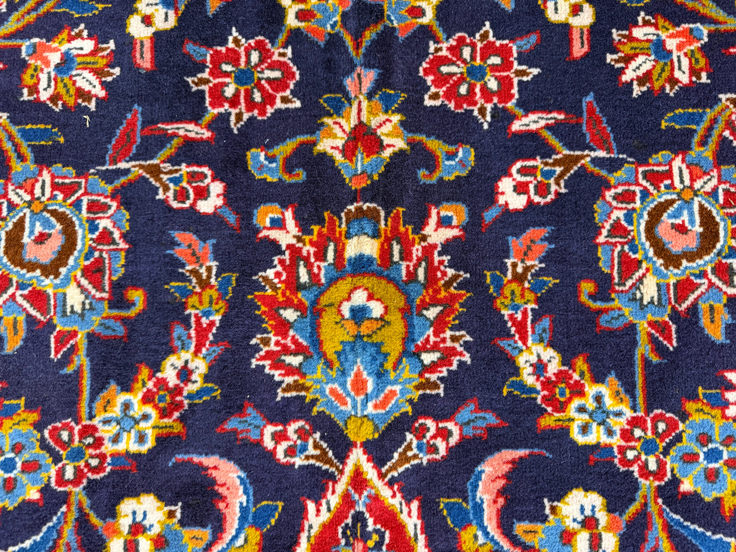 10’3”x16’8” Hand-Knotted Handmade Signed Miraftab Wool Persian Kashan Area Rug