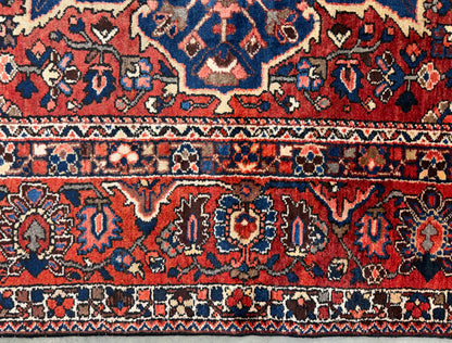 9’8”x12’6” Hand-Knotted Persian Bakhtiari Area Rug