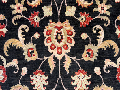 Hand-Knotted Peshawar Rug - 7’7”x10’6”