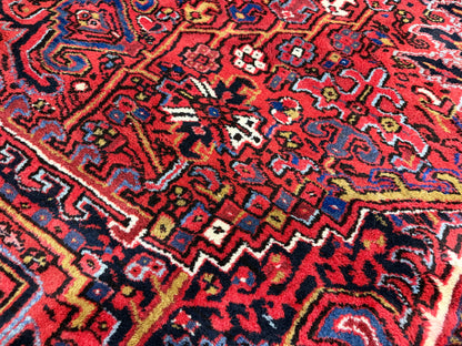 Hand-Knotted Persian Heriz Rug - 10’2”x12’11”