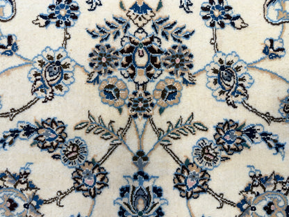 10’x10’ Hand-Knotted Persian Nain Area Rug