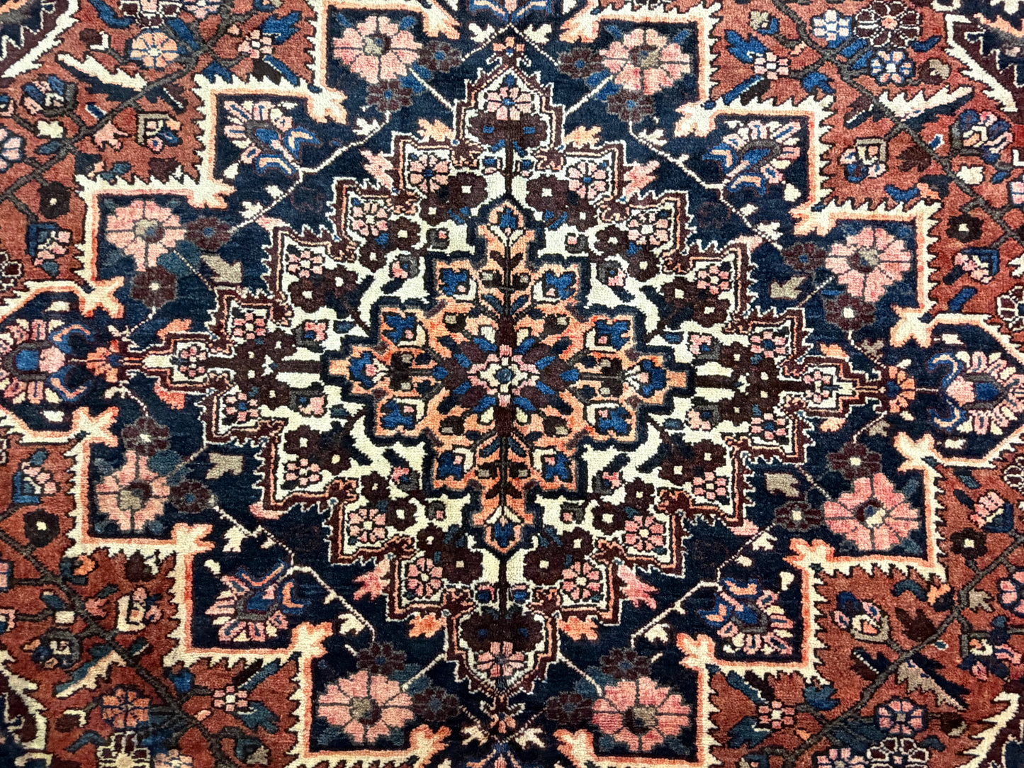 Hand-Knotted Persian Bakhtiari Rug - 10’3”x12’6”