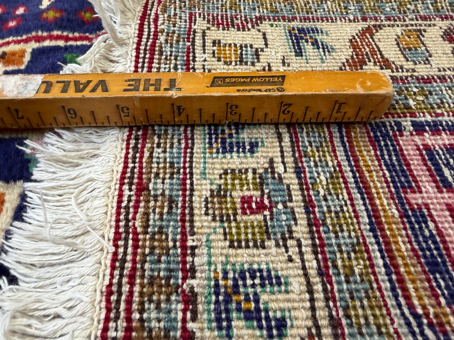 9’8”x13’ Hand-Knotted Persian Tabriz Area Rug