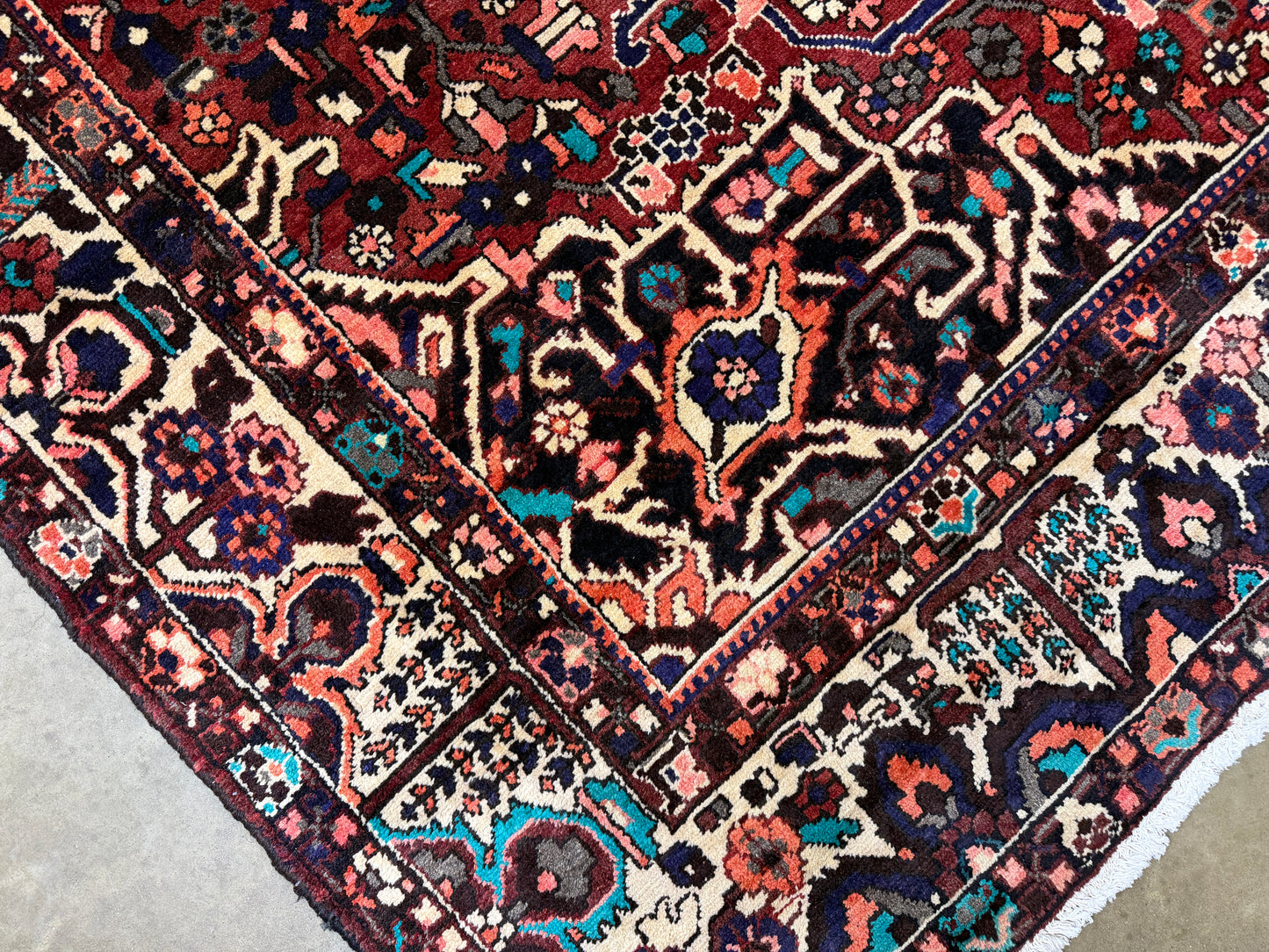 Hand-Knotted Persian Bakhtiari Rug - 10’2”x12’9”