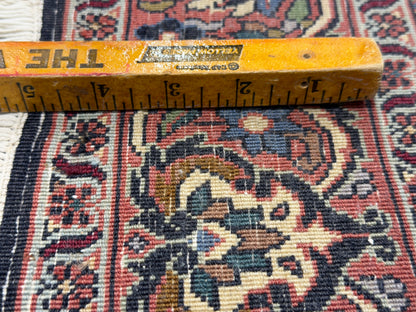 Hand-Knotted Persian Bidjar Rug - 3'8"x6'1"