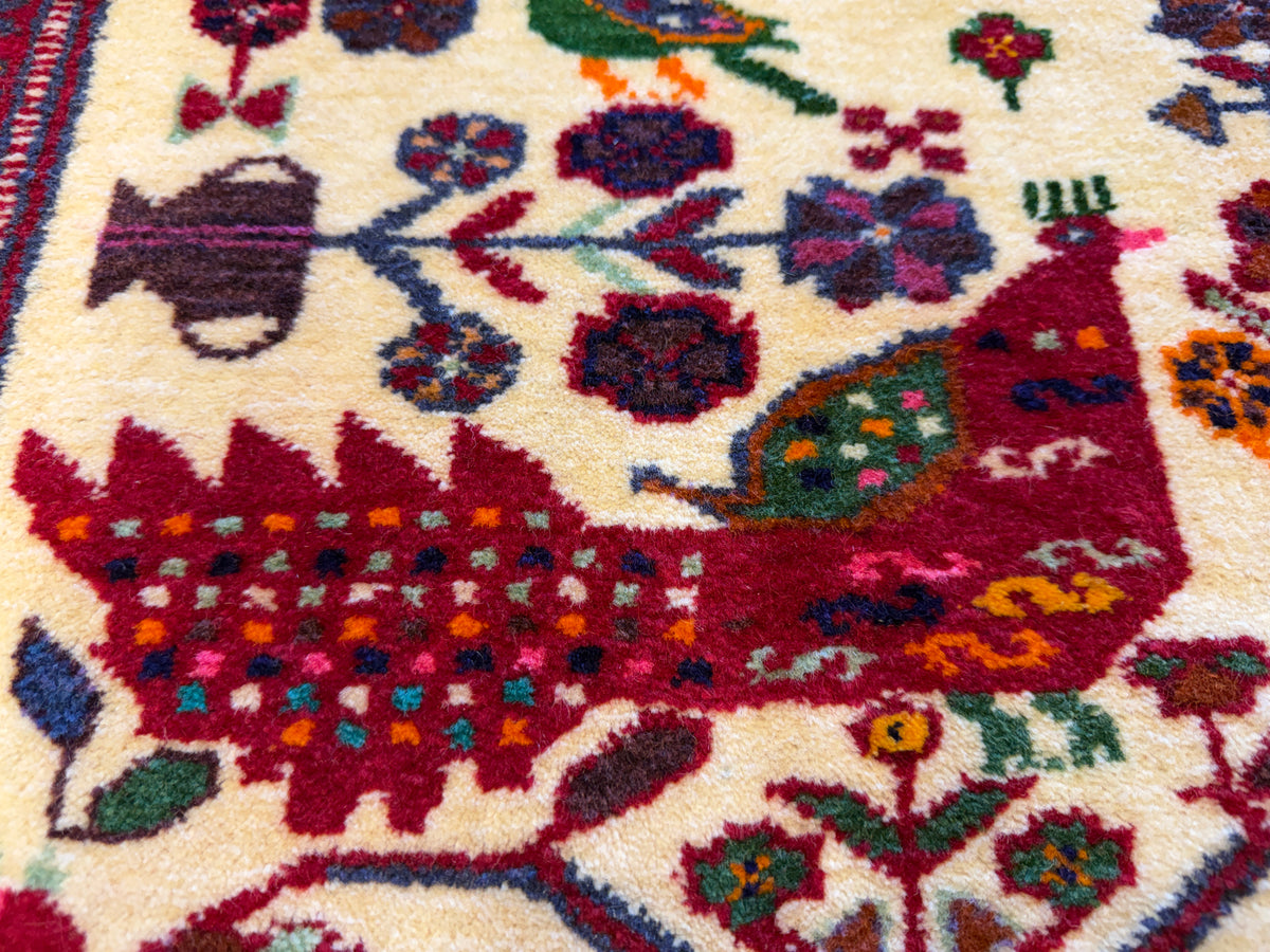 Hand-Knotted Bidjar Rug - 2’2”x2’9”