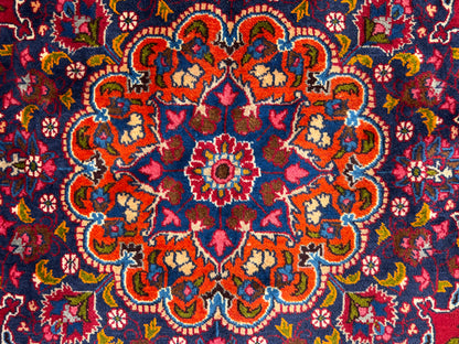 Antique Hand-Knotted Persian Mashad Rug - 9’6”x12’8”