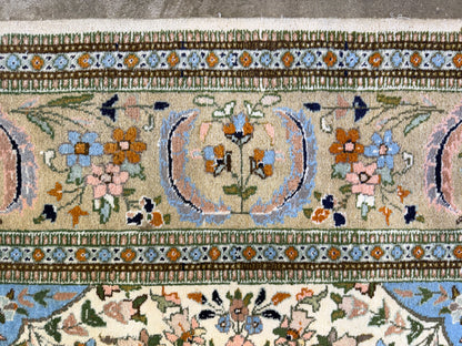 Hand-Knotted Persian Tabriz Rug - 8’x10’1”