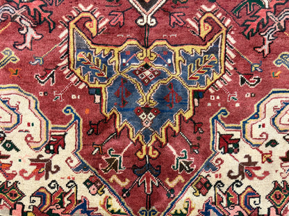 Hand-Knotted Persian Heriz Rug - 8’3”x10’6”