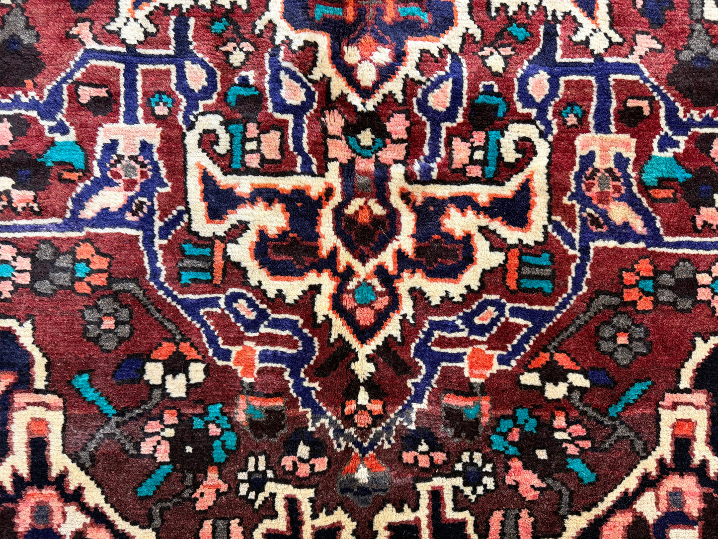 Hand-Knotted Persian Bakhtiari Rug - 10’2”x12’9”