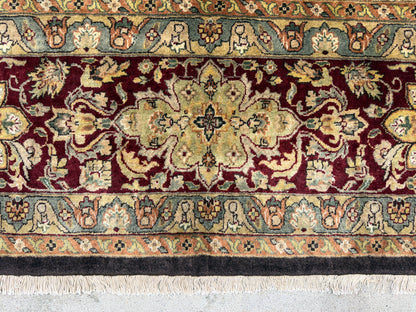 9’7”x13’11” Hand-Knotted Wool PakPersian Area Rug