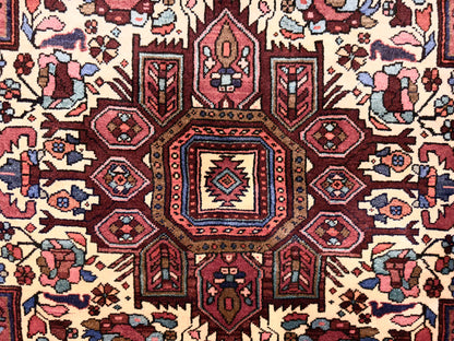 Hand-Knotted Persian Bidjar Gholtogh Rug - 4'3"x6'6"