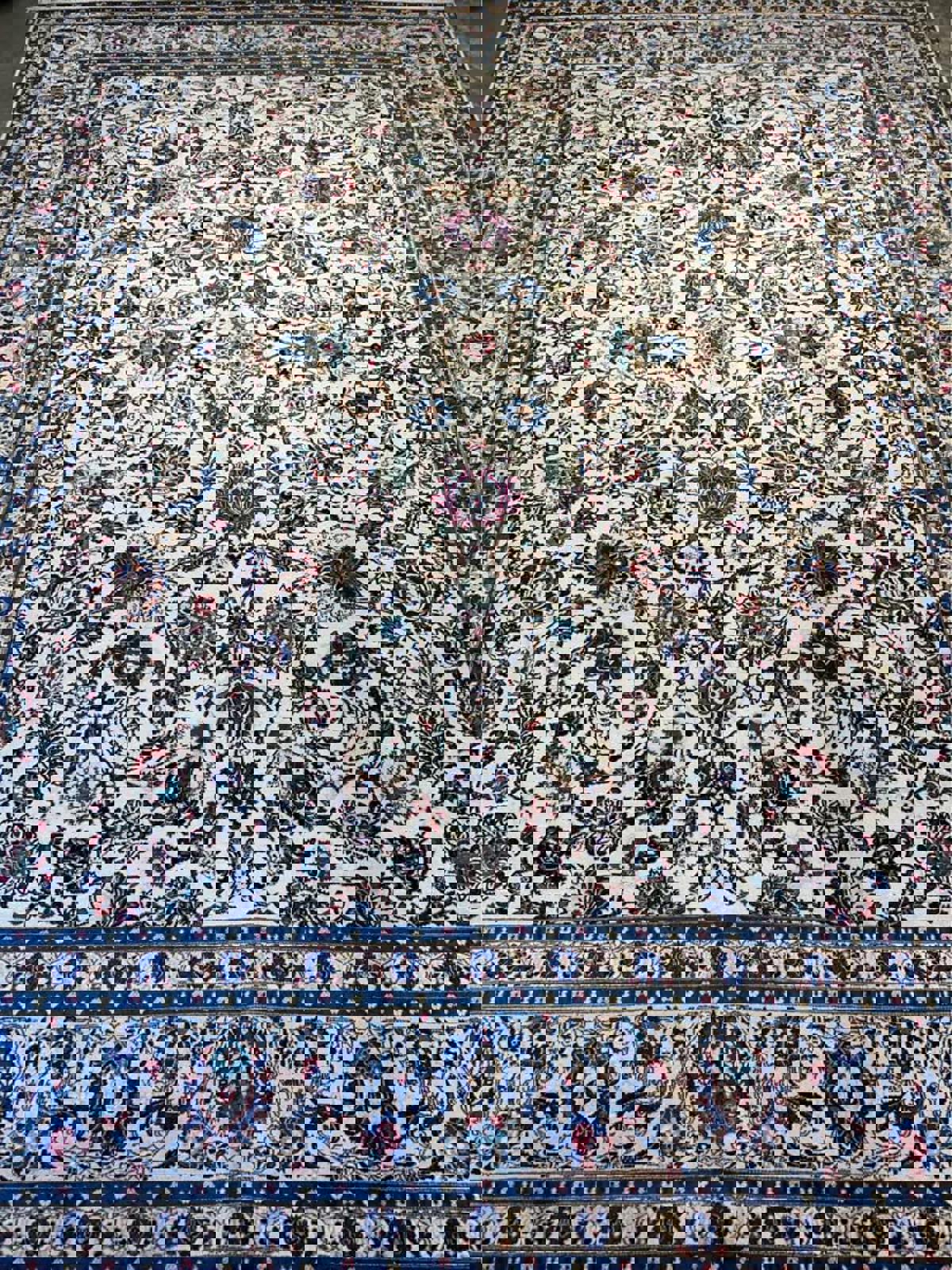 10’5”x 13’8” Handmade Persian Kashan Rug