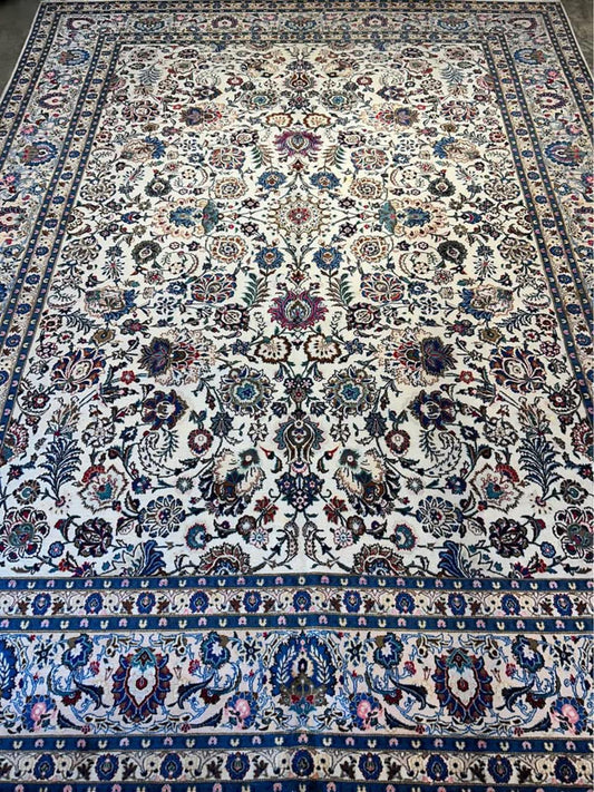 10’5”x 13’8” Handmade Persian Kashan Rug