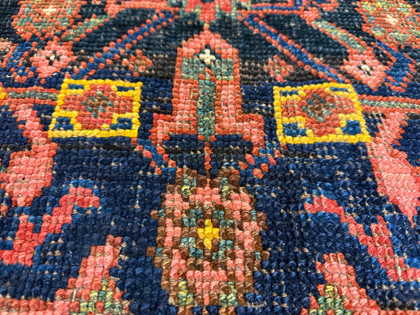 Hand-Knotted Persian Mahal Rug - 8’8”x13’