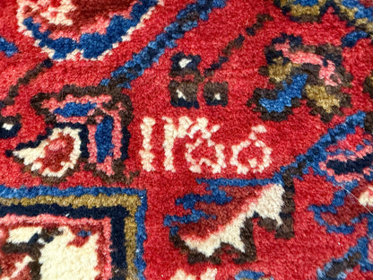 Hand-Knotted Persian Heriz Rug - 3’4”x4’6”
