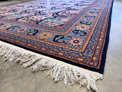 7’10”x10’2” Hand-Knotted Fine Romanian Area Rug