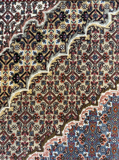 8’x10’ Hand-Knotted Wool IndoMahi Tabriz Area Rug
