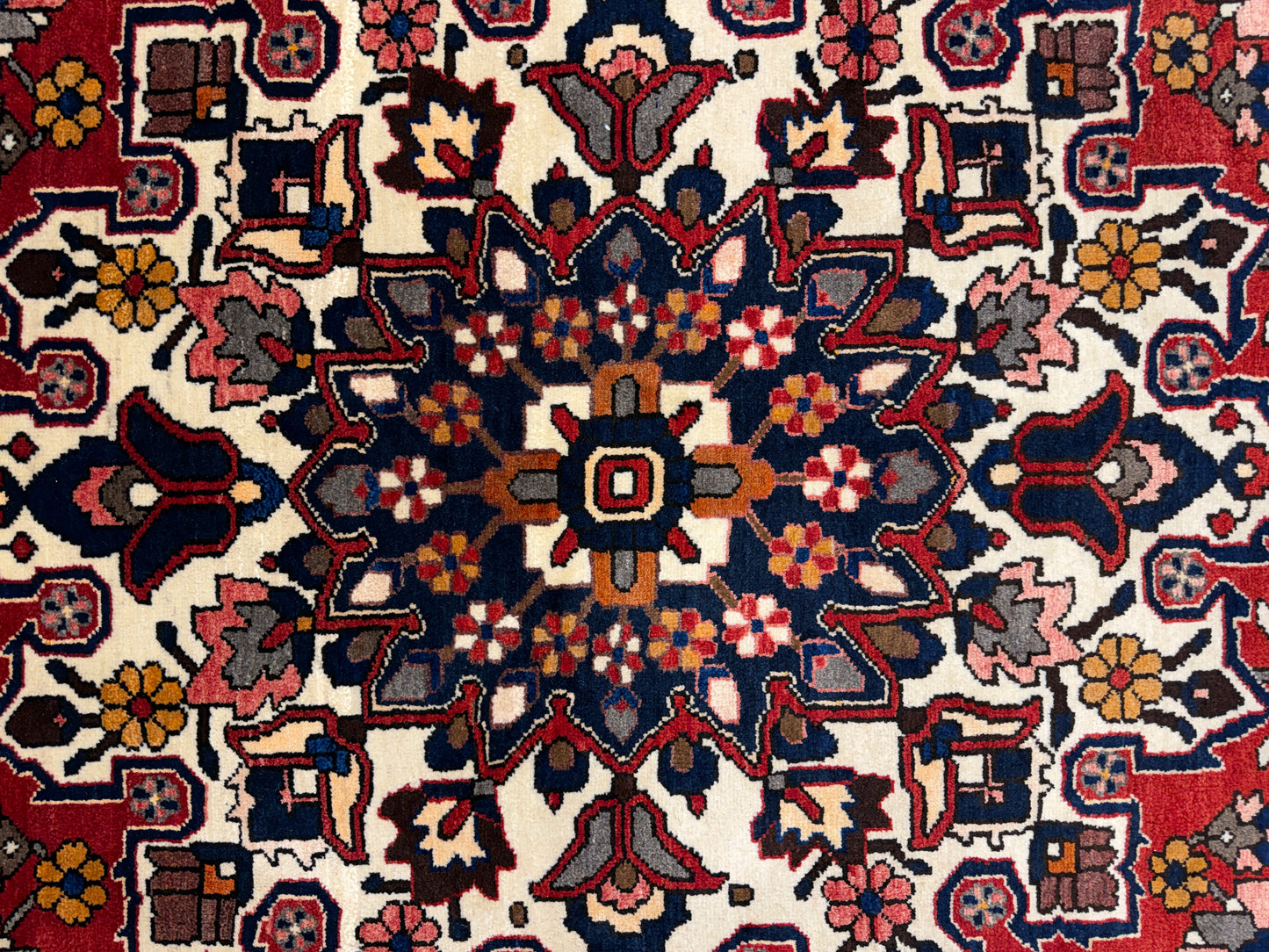 Hand-Knotted Persian Bakhtiari Rug - 6’11”x10’4”