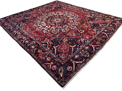Hand-Knotted Persian Bakhtiari Rug - 11’4”x12’7”