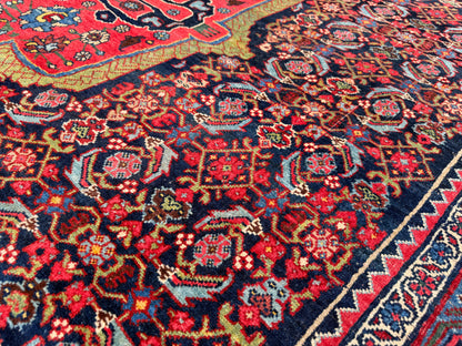 12’10”x20’3” Rare Palace Size Hand-Knotted Triclinium Bidjar Persian Area Rug
