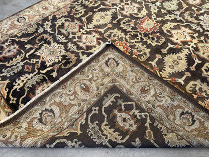 8’x10’ Hand-Knotted Wool Oushak Oriental Area Rug