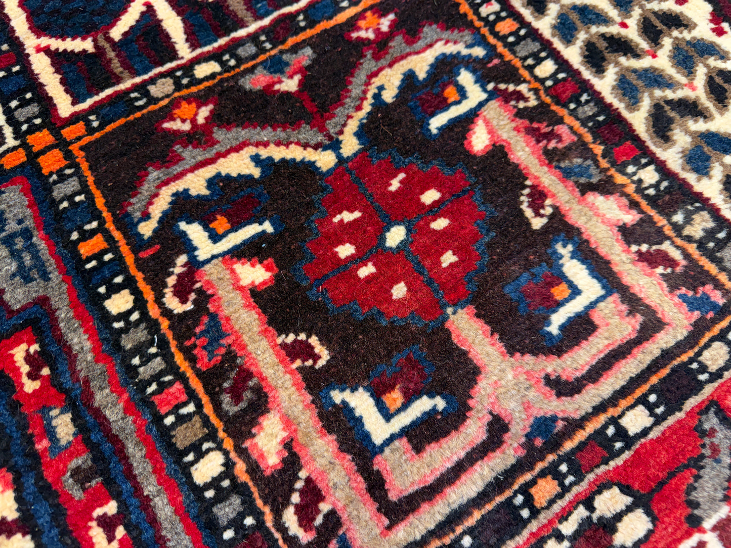9’5”x11’9” Hand-Knotted Persian Bakhtiari Four Season Area Rug
