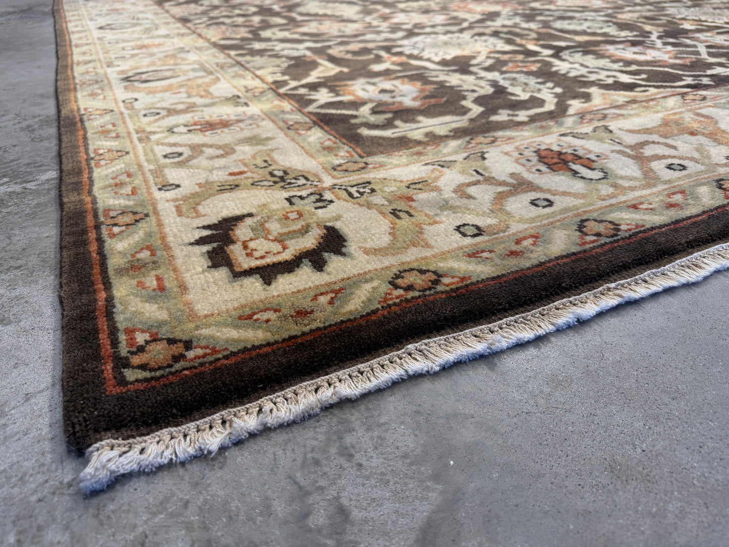 8’x10’ Hand-Knotted Wool Oushak Oriental Area Rug