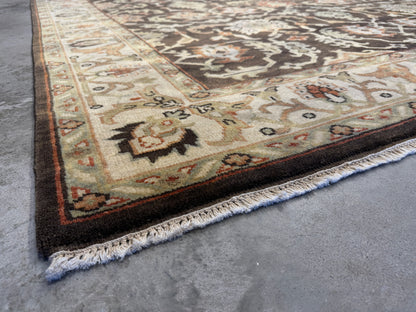 8’x10’ Hand-Knotted Wool Oushak Oriental Area Rug