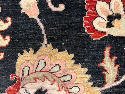 Hand-Knotted Peshawar Rug - 7’7”x10’6”