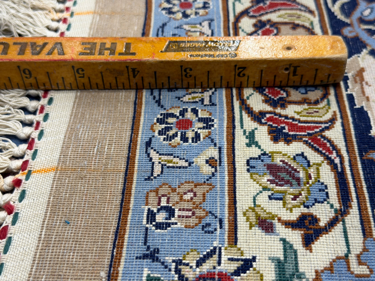 Hand-Knotted Persian Isfahan Rug - Signed Asachi - 6'10"x10'4"