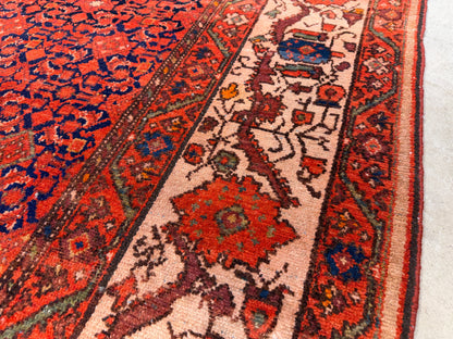 Antique Hand-Knotted Persian Malayer Runner - 6’9”x16’4”