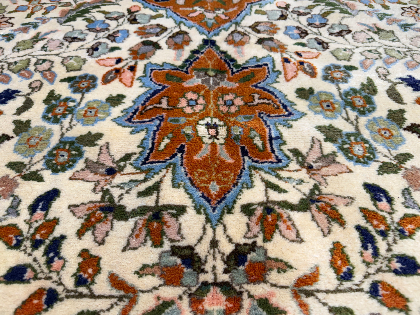 Hand-Knotted Persian Tabriz Rug - 8’x10’1”