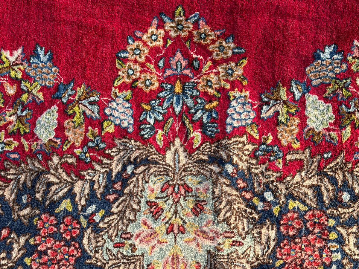 Hand-Knotted Persian Kerman Rug - 11’6”x16’5”