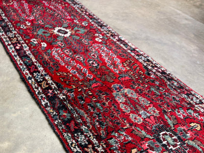 Hand-Knotted Sarouk Runner - 2’9”x18’3”