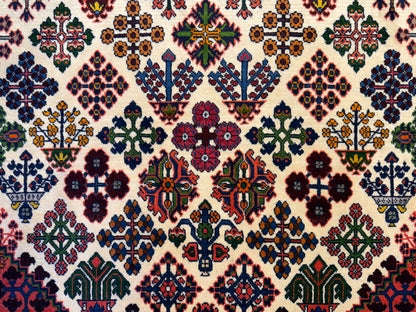 Hand-Knotted Persian Shiraz Rug - 7’1”x10’3”