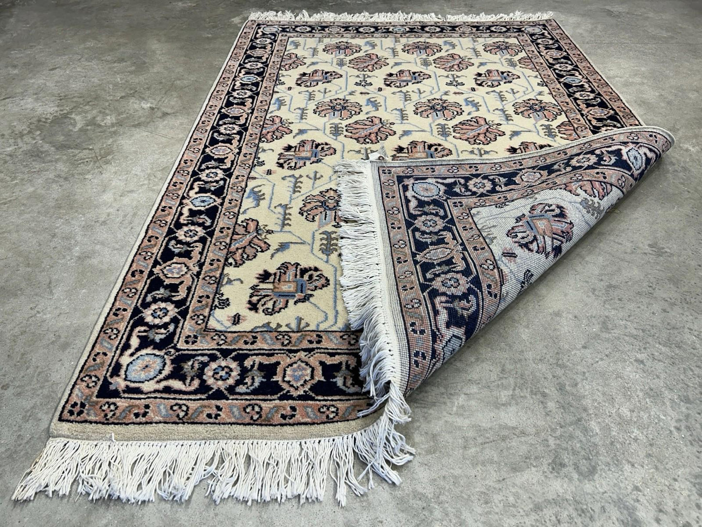 4’x5’10” Hand-knotted Wool All-Over Rug - Oriental Carpet 4x6