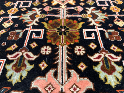 8’1”x10’ Hand-Knotted Fine Wool & Silk Herize Area Rug - Handmade Carpet 8x10