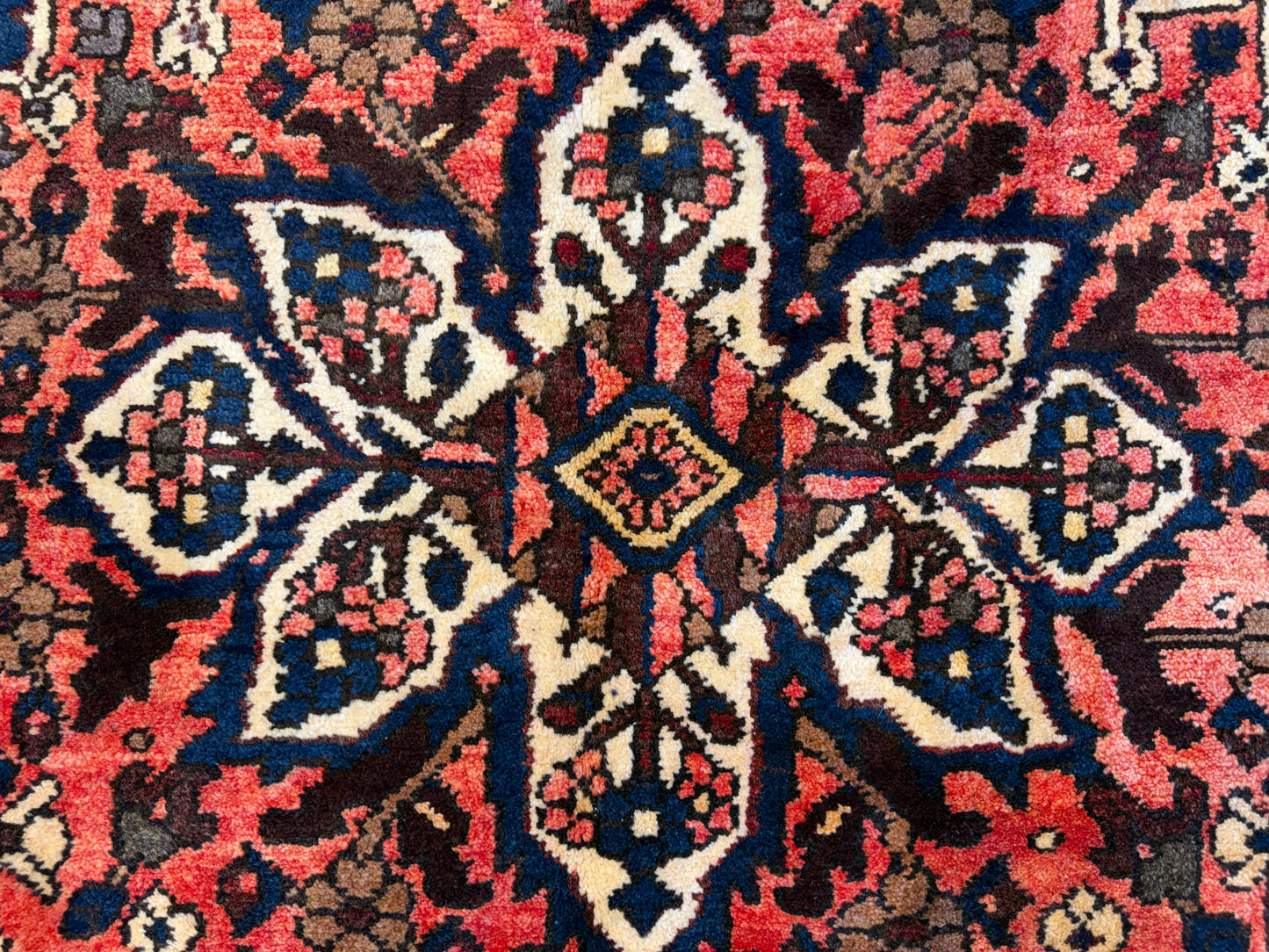 Hand-Knotted Persian Bakhtiari Rug - 10’4”x12’3”