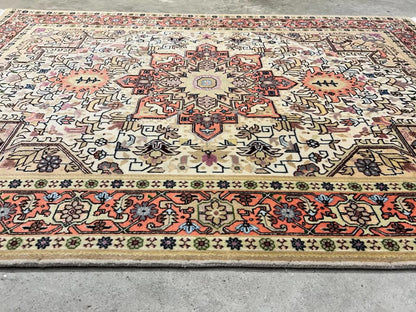 3'1"x5'3" Very Fine Handmade Wool & Silk  Persian Tabriz Rug