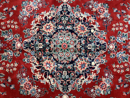 9’x12’ Hand-Knotted Very Fine Wool SinoPersian Area Rug Handmade Carpet