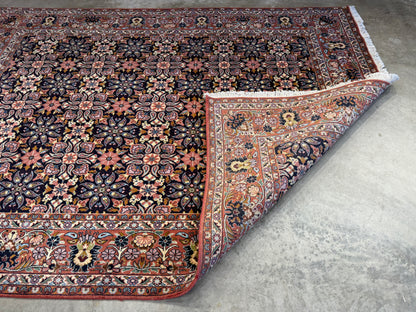 5’8”x7’8” Hand-Knotted Handmade Wool Persian Bidjar Area Rug