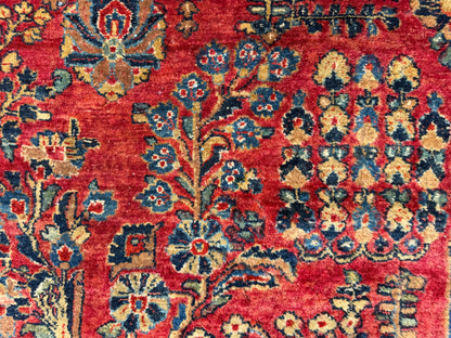 Hand-Knotted Persian Sarouk Rug - 10’1”x14’10”