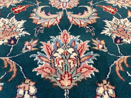 8’x10’ Hand-Knotted IndoKashan Oriental Area rug